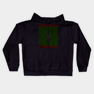 Oh Dear leaf bck Kids Hoodie